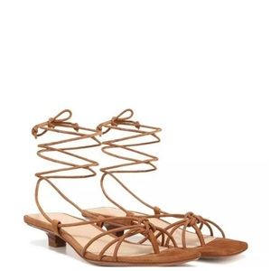 ✨NEW✨ Veronica Beard Foley Tie Up Sandal (Size 8)